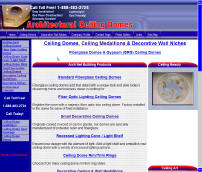 Ceiling Domes, Medallions and Wall Niches